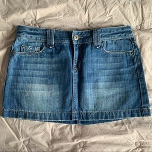 Denim Mini Skirt